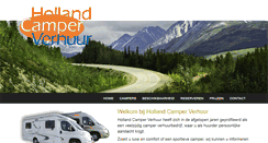 Desktop Screenshot of hollandcamperverhuur.nl